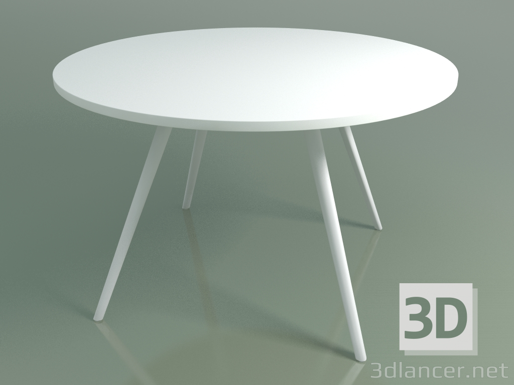 Modelo 3d Mesa redonda 5452 (H 74 - D 119 cm, melamina N01, V12) - preview