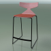 modèle 3D Tabouret de bar empilable 3712 (avec coussin, rose, V39) - preview