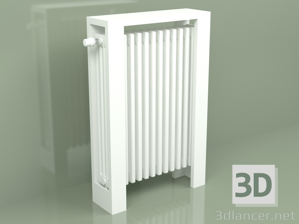 3d model Delta Bar Radiator (H900 L700 B139, RAL - 9016) - preview