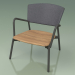 3d model Armchair 027 (Metal Smoke, Batyline Gray) - preview