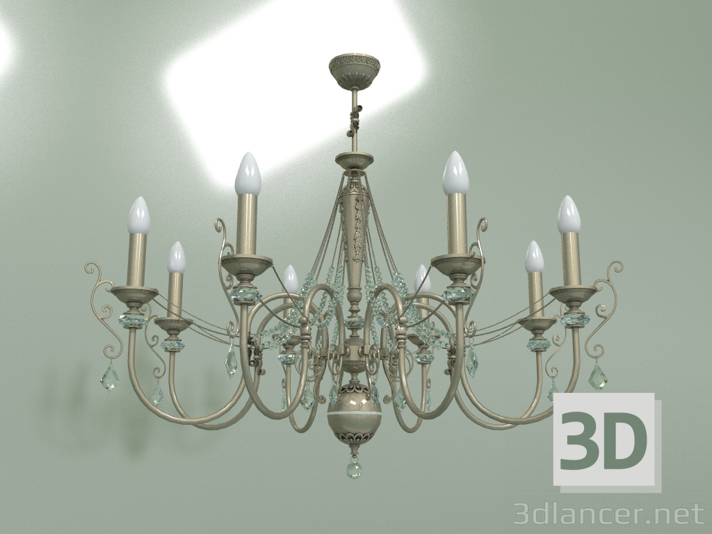 Modelo 3d Lustre LUCA LUC-ZW-8 (P) - preview