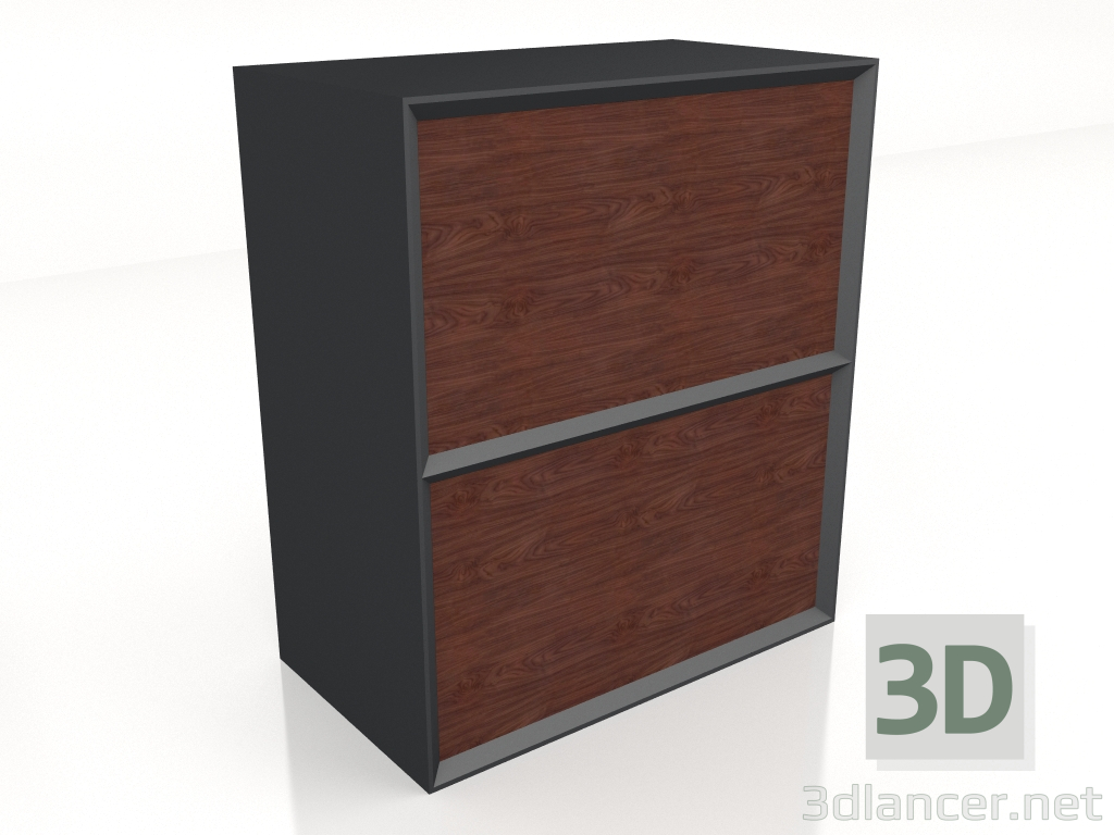 modello 3D Armadio Gravità GAV15 (800x450x920) - anteprima