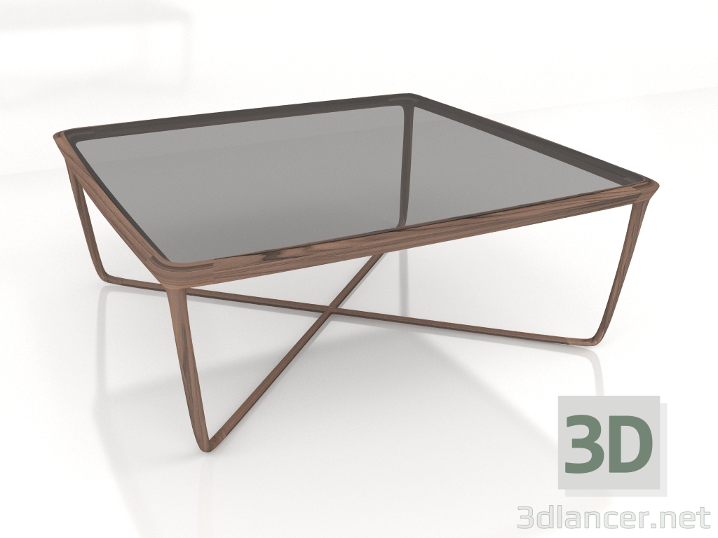 modèle 3D Table à manger Obi carré 200 - preview