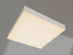 Lampada IM-QUADRO-EMERGENCY-3H-S500x500-54W Warm3000 (WH, 120 gradi, 230V)