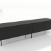 modèle 3D Meuble TV 1800 mm (noir RAL 9005) - preview