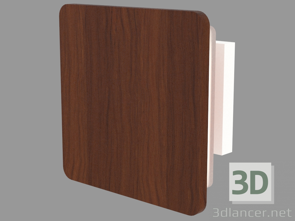 3d model Lámpara de pared D03 F06 48 - vista previa