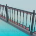 3d model Railing - preview