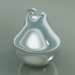 3d model Sculpture Ceramics Pear (H 28cm, Platinum) - preview