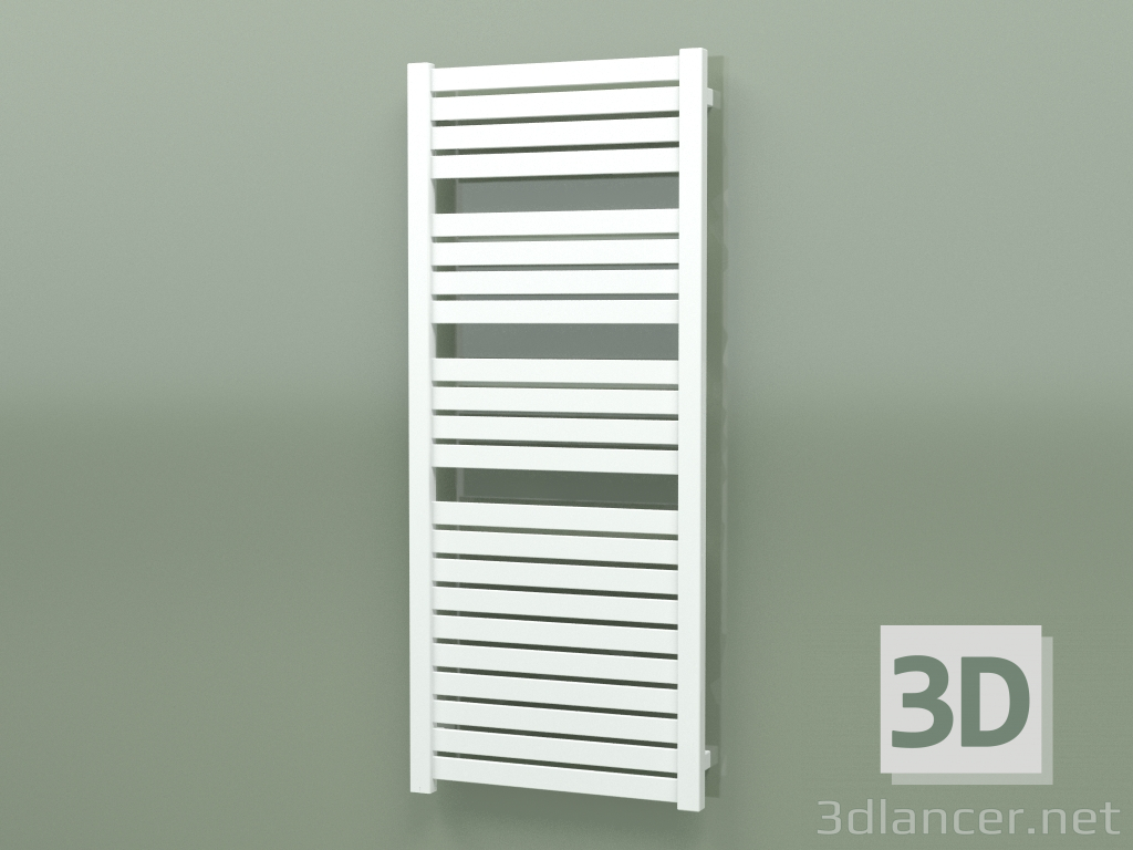 3d model Barra de toalla con calefacción Mantis One (WGMAE126054-S1, 1260х540 mm) - vista previa