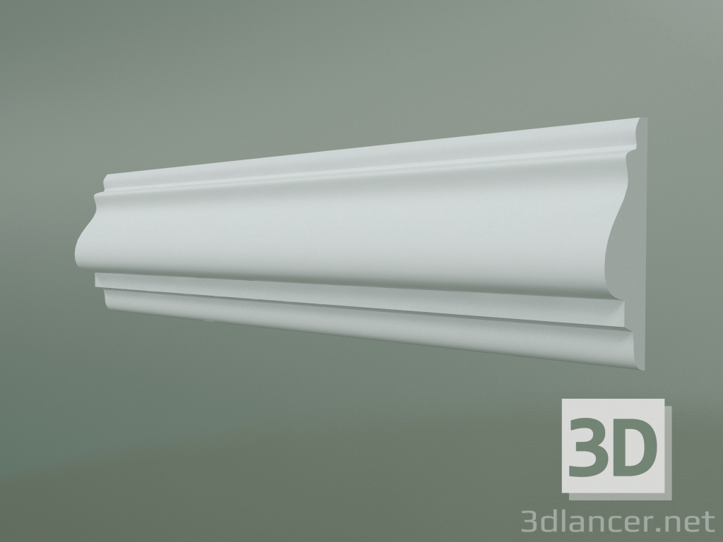 3d model Gypsum molding MT024 - preview