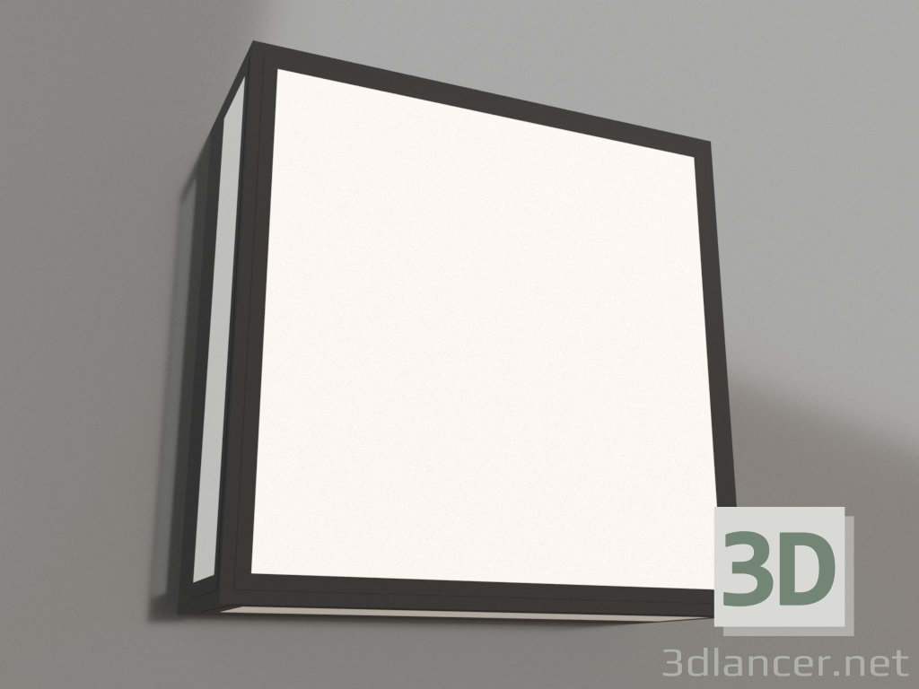 3d model Wall street lamp (7055) - preview