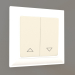 3d model Blinds switch (ivory) - preview