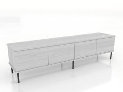 TV cabinet 1800 mm (white RAL 9010)