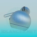 3d model Halogen lamp - preview