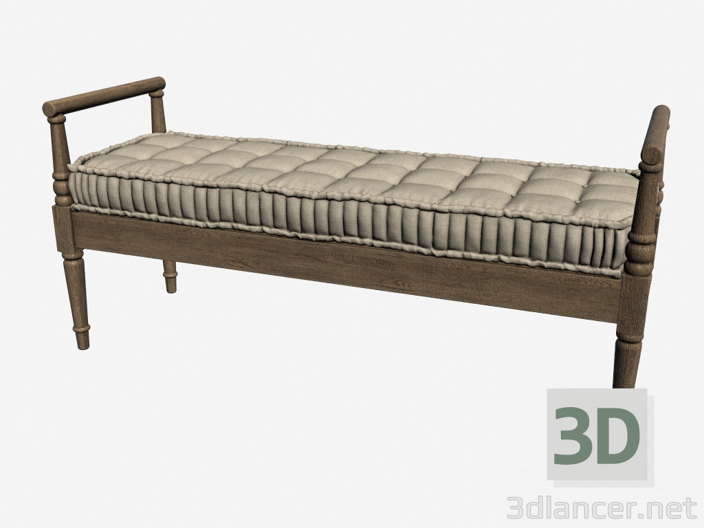 3d model Bench DUDLEY (801,002) - preview