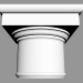 3d model Column (top) K1112 (36.5 x 36.5 x 30 - Ø 23 cm) - preview