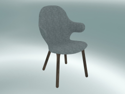 Chair Catch (JH1, 59x58 H 88cm, Chêne huilé fumé, Hallingdal - 130)