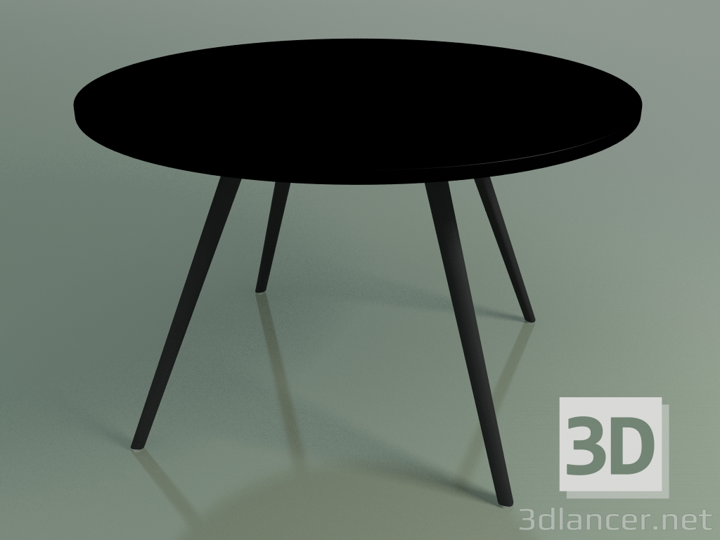 3d model Mesa redonda 5452 (H 74 - D 119 cm, melamina N02, V44) - vista previa