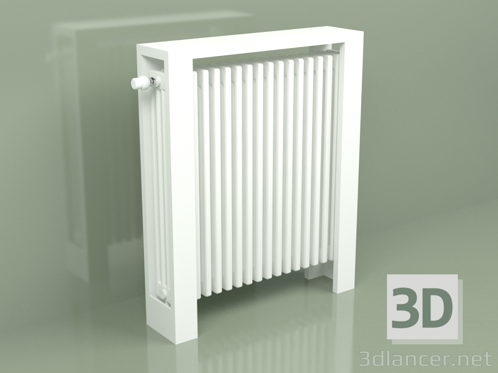 3d model Delta Bar Radiator (H900 L900 B139, RAL - 9016) - preview