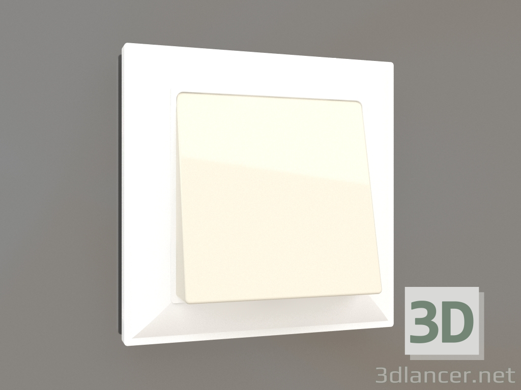 3d model Cable outlet (ivory) - preview