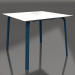 modèle 3D Table à manger 90 (Gris bleu) - preview