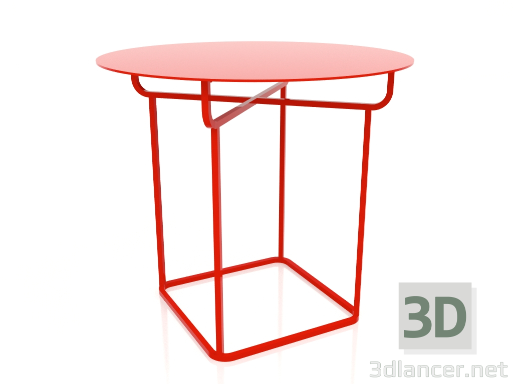 modèle 3D Table à manger (Rouge) - preview