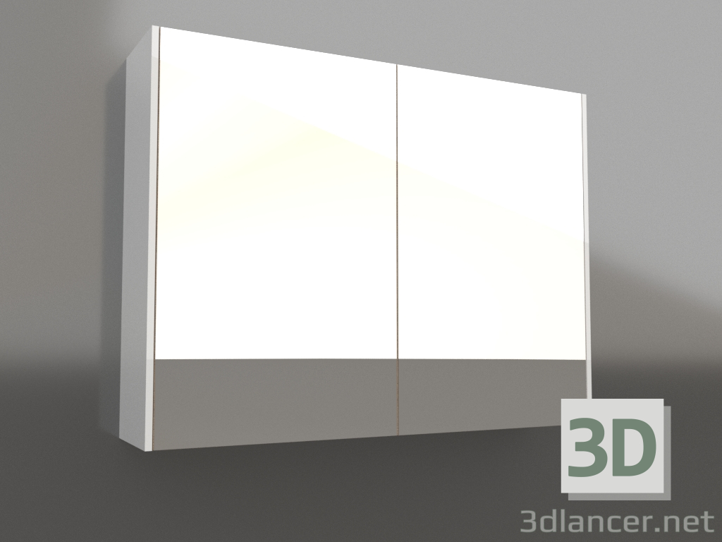 3d model Mirror cabinet 80 cm (MOB0408+MOB0717W) - preview