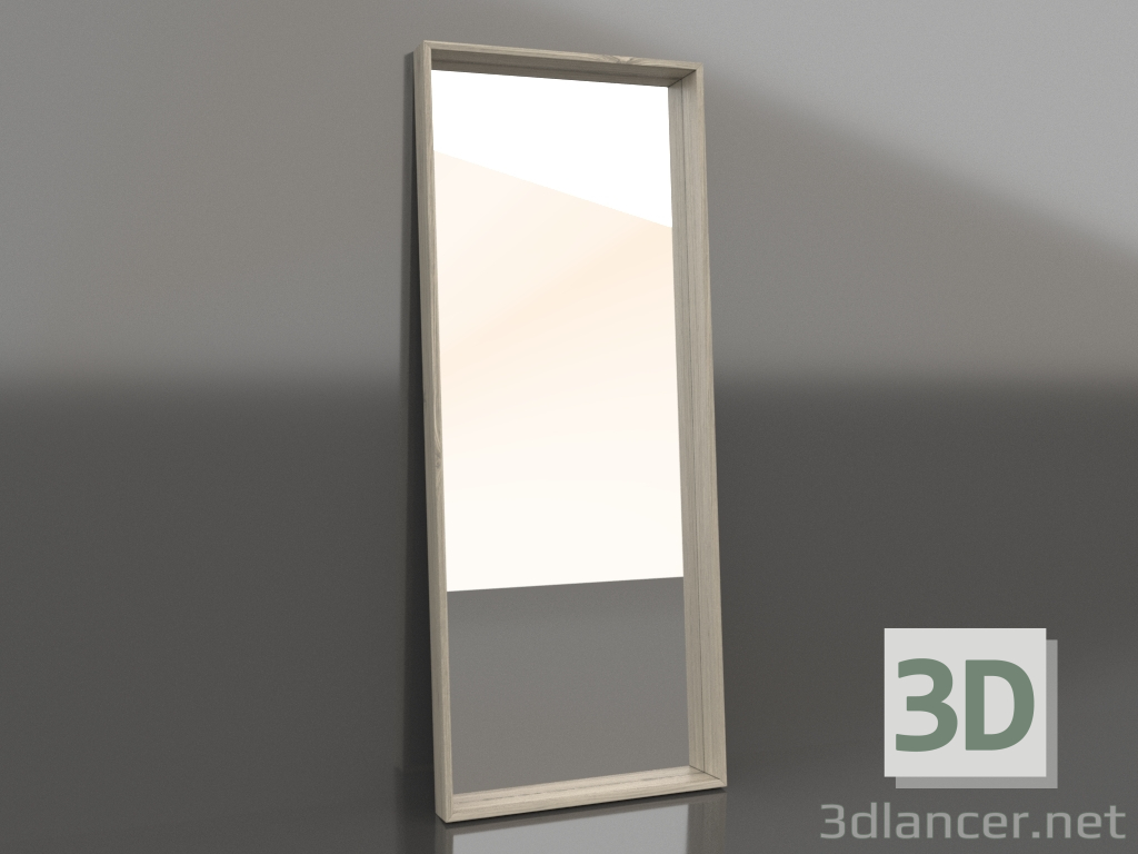 3d model Espejo 2000x800 mm (roble iluminado) - vista previa