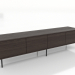 3D Modell TV-Schrank 1800 mm (Esche-Nussbaum) - Vorschau
