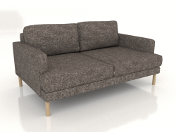 Canapé Fisht 160 cm (pieds en bois)