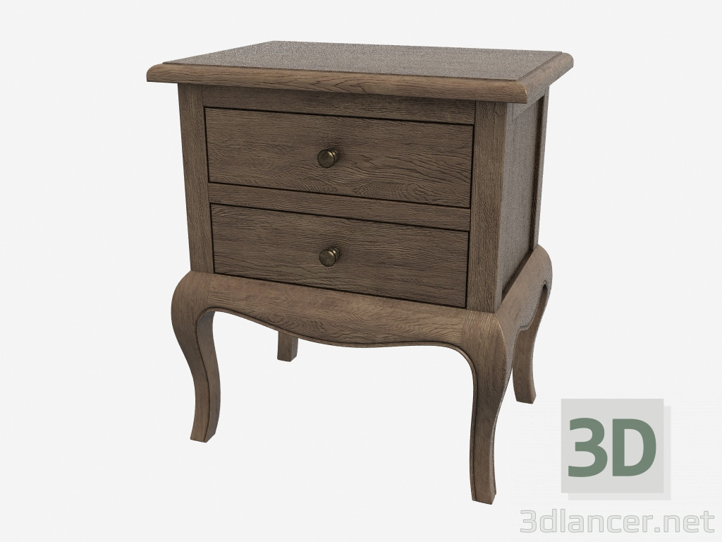 Modelo 3d Mesinha de cabeceira Edith (701.001) - preview