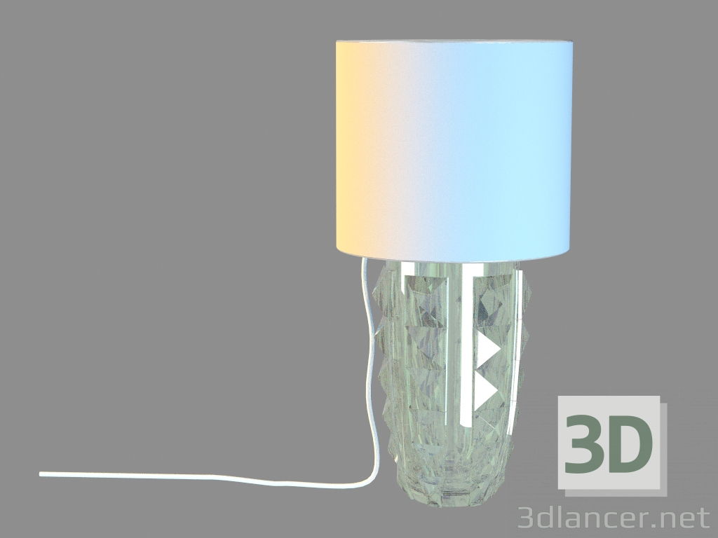 Modelo 3d Luminária de mesa Lampe Heritage Diamant 1L - preview