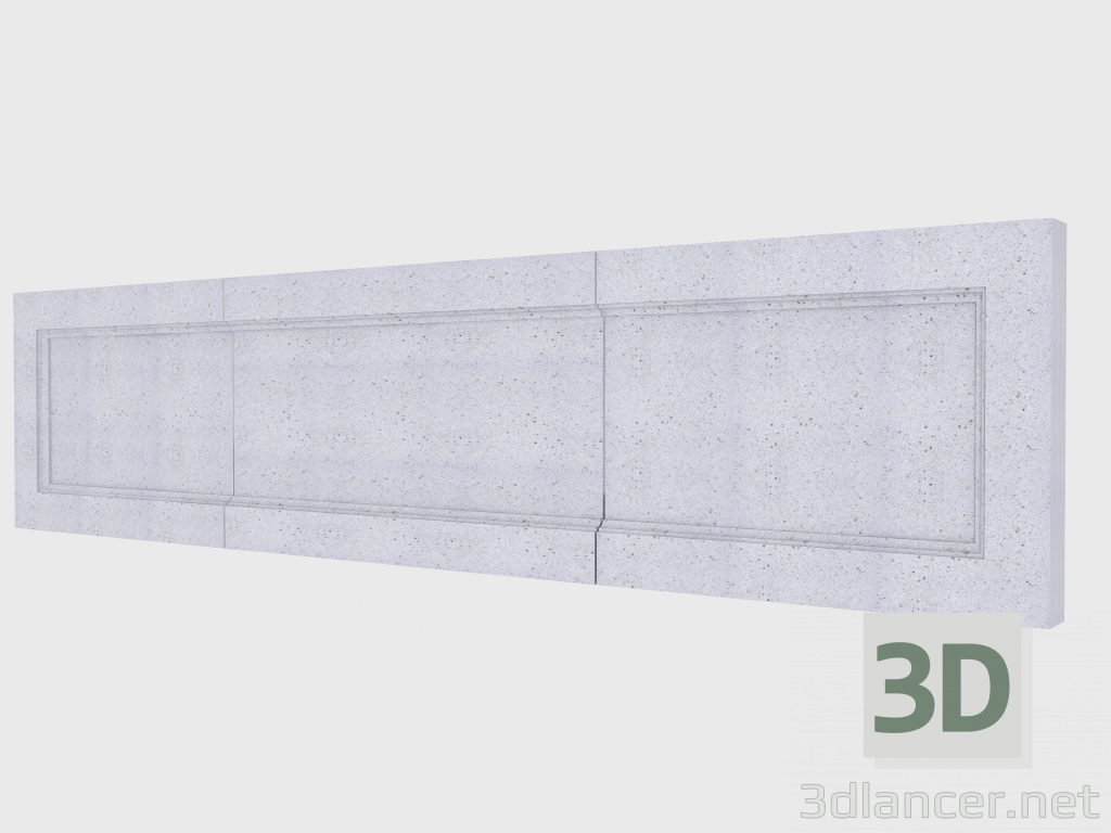 3d model Panel (FF44B) - vista previa