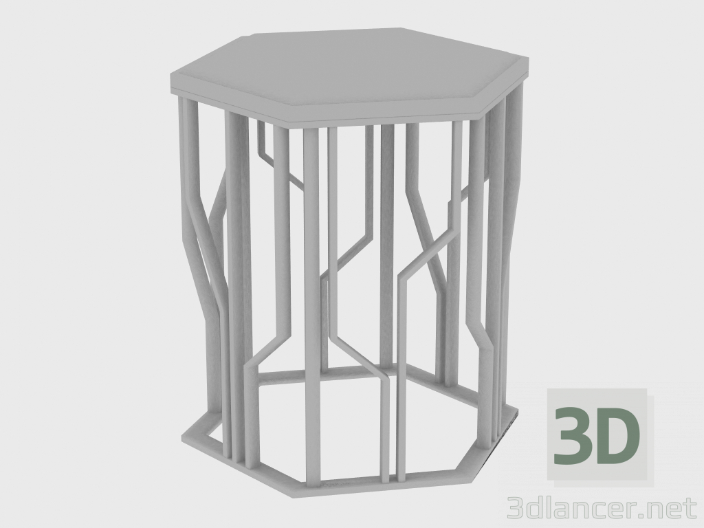 3d модель Столик кофейный GINZA SMALL TABLE (55x48xH59) – превью