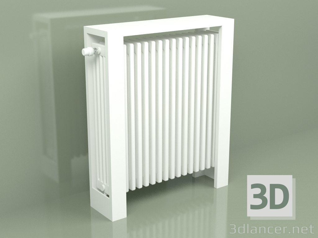 Modelo 3d Radiador de barra delta (H900 L900 B177, RAL - 9016) - preview