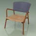 3d model Silla 027 (Metal Rust, Batyline Blue) - vista previa