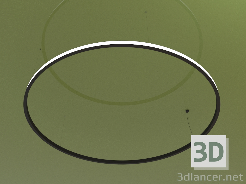 3d model Luminaria ANILLO LADO (D 3000 mm) - vista previa