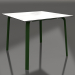 3d model Mesa de comedor 90 (Verde botella) - vista previa