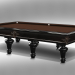 3d model POOL TABLE BILLIARD CAVICCHI FASHION LUIGI XVI 11ft - preview