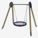 3d model Swing playground Nest (6325) - vista previa