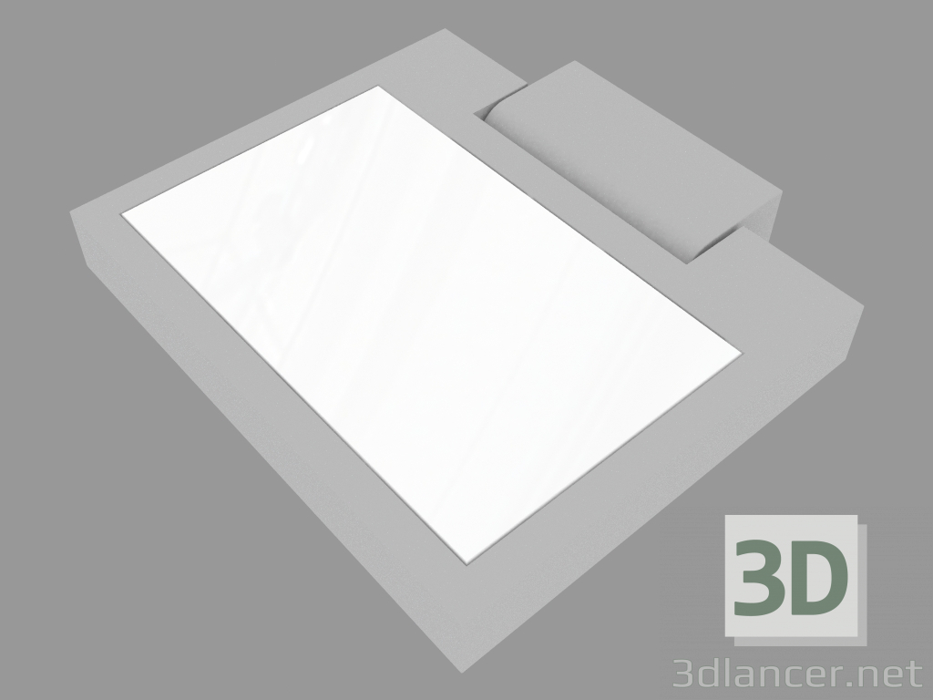 3d model Reflector MOVIT CUADRADO 320mm (S3070W) - vista previa