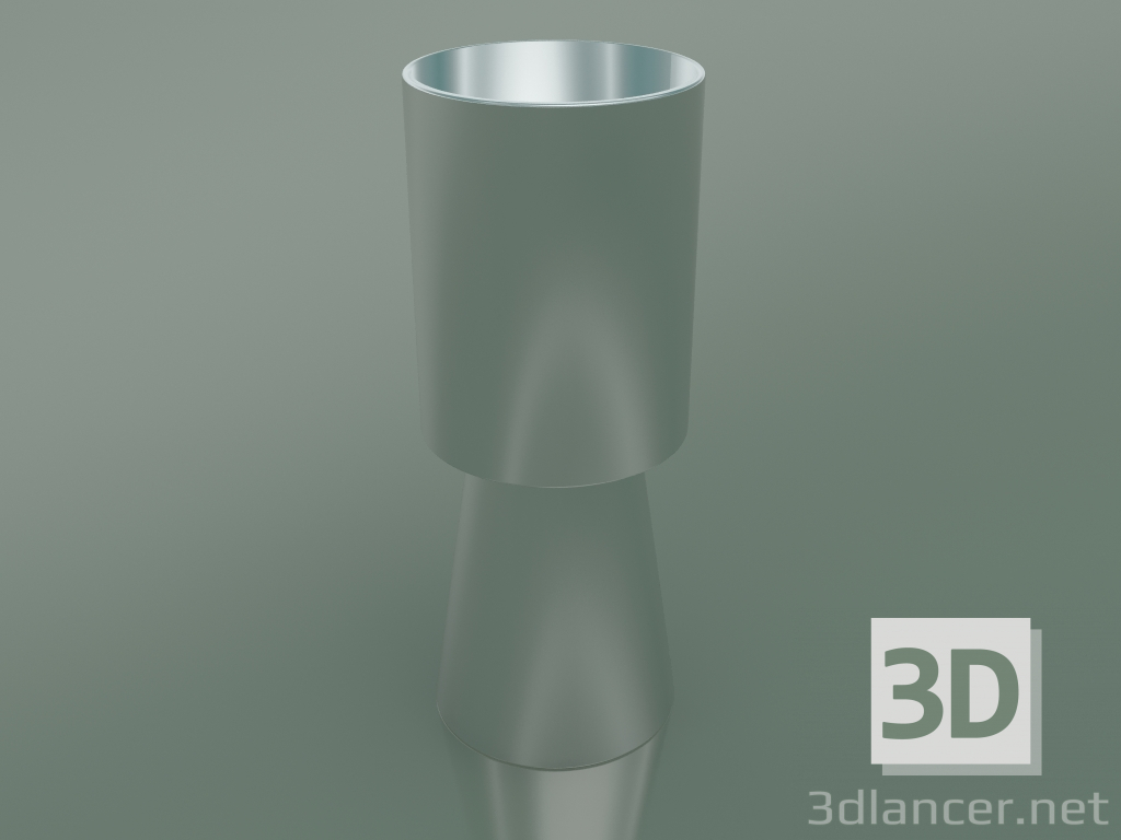 Modelo 3d Vaso Giravolta - Em vaso (Platina) - preview