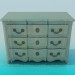 3d model Chest of drawers - preview