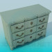 3d model Chest of drawers - preview