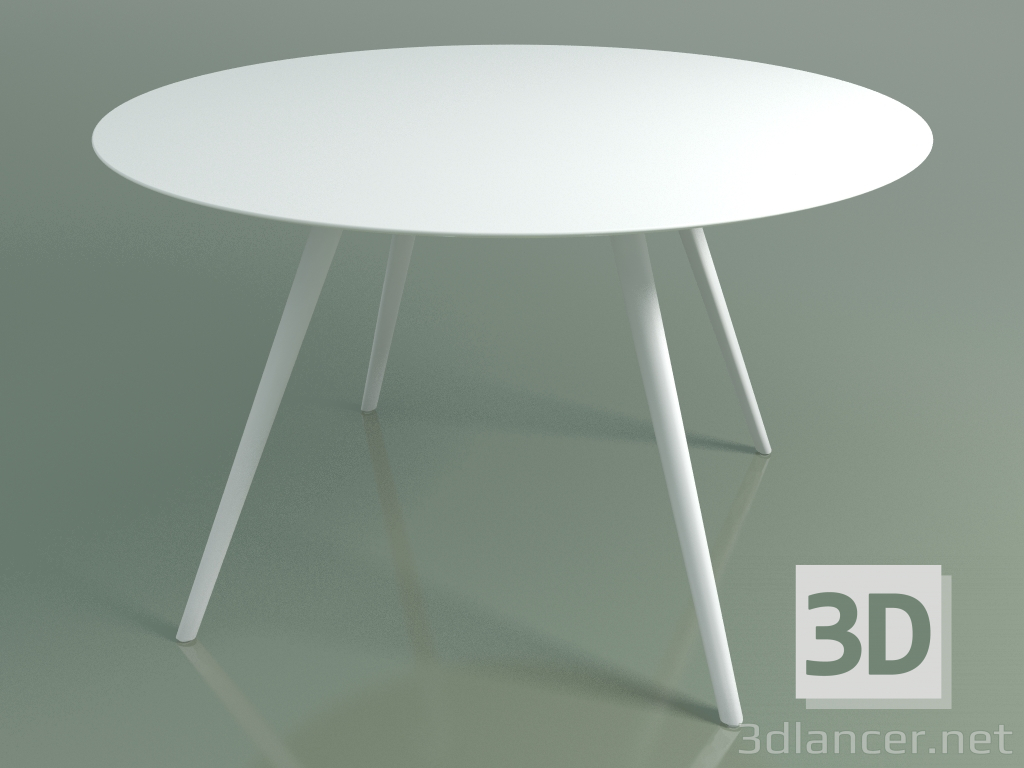 Modelo 3d Mesa redonda 5454 (H 74 - D 119 cm, HPL H02, V12) - preview