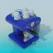 3d model Сoffee machine - preview