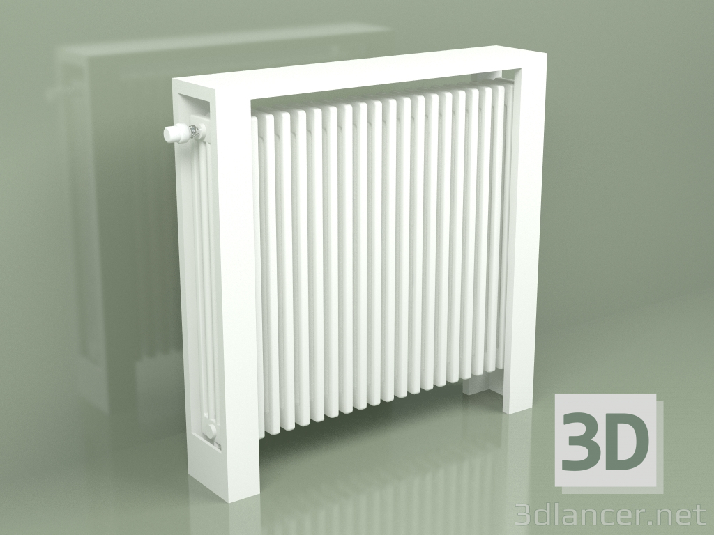 3d model Radiator Delta Bar (H900 L1100 B139, RAL - 9016) - preview