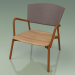 3d model Armchair 027 (Metal Rust, Batyline Brown) - preview