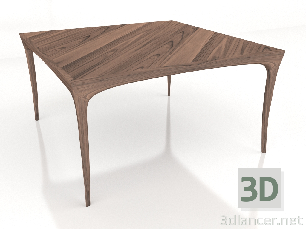 3d model Mesa comedor Perro 140x140 - vista previa