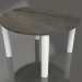 3d model Coffee table D 60 (White, DEKTON Radium) - preview